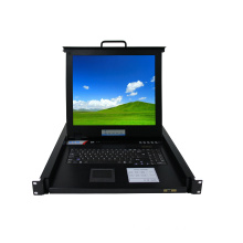 Wholesale 19 Inch 8 Ports VGA LCD KVM Console Switch With Keyboard Mouse